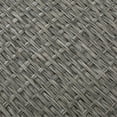 thumbnail image 3 of Noble House Puerta 6 Piece Outdoor Wicker Sectional Sofa Set in Dark Gray, 3 of 29