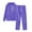 Dark Purple, variant on Women Sweatsuit Two Piece Hoodie Sweatshirt Jogger Pants Loungewear Sets Women Fall Clothes Women'S Activewear