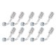 thumbnail image 5 of 10 piezas 3/8 pulgadas aire acondicionado 90 grados Beadlock aluminio empalmador de CA accesorios de manguera conector adaptador para coche camión vehículo de ingeniería, 5 of 9