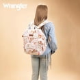 thumbnail image 4 of Wrangler Diaper Bag Backpack Western Backpack Purses with Changing Pad and Pacifier Case, Cow-Brown, 4 of 9