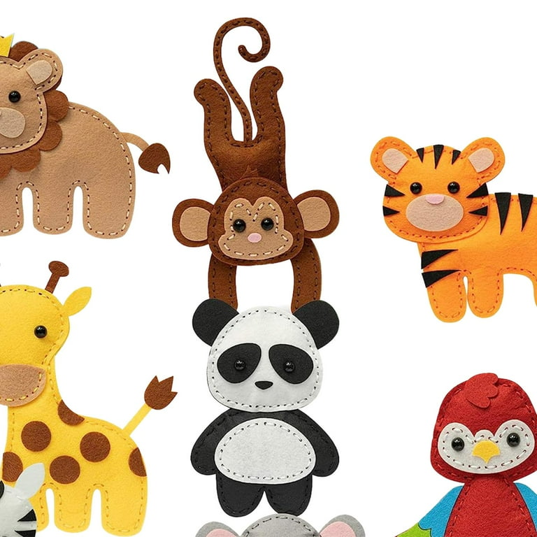 Zoo Pals Foam Craft Kits for Kids Crafts for Kids Ages 4-8 Animal Art Party  Favors Jungle Craft Activities for Kids Ages 4-8 Kids Activities Arts and