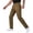 Brown, variant on Men's Lightweight Mountaineering Pants Quick-Dry Outdoor Workwear Pants Waterproof Fishing Travel Pants