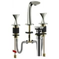 thumbnail image 2 of Ultra Faucets Twist UF5551 Widespread Lavatory Faucet, 2 of 4