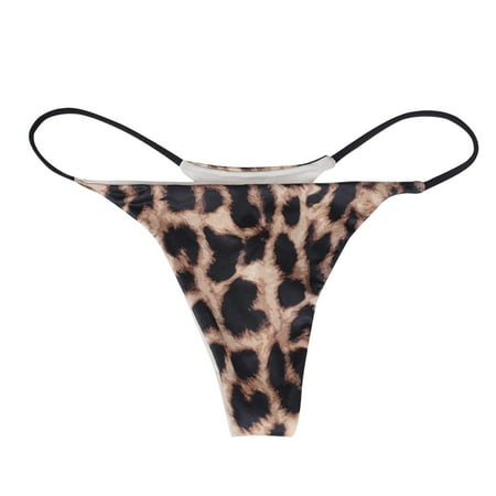 

TOTO Thongs For Women Floral Printed Underpants Comfort Low-Rise Soft T-Back Panties Lingerie For Women Nightgowns For Women