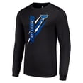 thumbnail image 2 of Men's Starter Black St. Louis Blues Color Scratch Long-Sleeve T-Shirt, 2 of 3