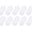 White, variant on Hanes Girls No-Show Socks, 10 Pairs, Cushioned Socks, Stretch, White