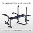 thumbnail image 3 of Banco Multiposición para Hacer Ejercicio Casa 3 Niveles de Inclinación Levantar Pesas Entrenamiento, 3 of 7