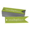 thumbnail image 1 of Inkdotpot Silver Foil Paper Hang Tags Invitation Party Favor Tags 50 Pieces, 1 of 6