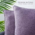 thumbnail image 4 of Fundas de almohada HPUK Linen, 45 x 45 cm, paquete de 2 unidades, Lavender Mist, 4 of 9