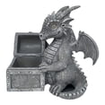 thumbnail image 1 of 户外太阳能庭院阳台树脂龙雕塑工艺品摆件 太阳能龙, 1 of 8