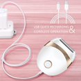 thumbnail image 4 of Electric Razor For Women Bikini Trimmer Electric Shaver For Women Cordless Usb Rechargeable Wet And Dry Use Painless, 4 of 6
