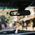 thumbnail image 1 of Sales Today Clearance! Tassel Car Pendant for Rearview Mirror, Cute Hanging Charm, Keychain Pendant for Bag, Car Interior Decoration, Stylish Vehicle Accessory, Auto Rear Mirror Decor, 1 of 6