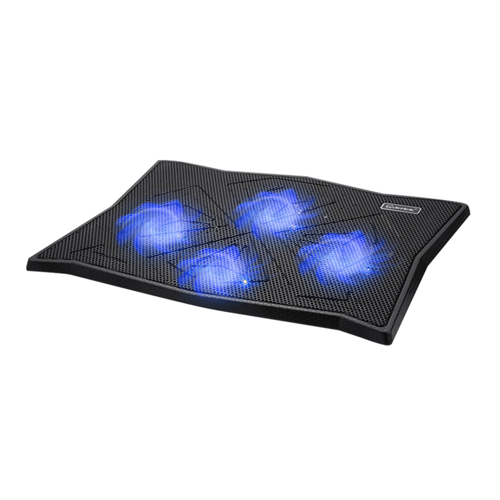 LED Laptop Cooling Pad Gaming Laptop Coolers Laptop Fan Cooling Stand with Quiet Cooling Fan for Laptop 2 USB Port