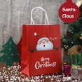 thumbnail image 1 of Bolsas de regalo de papel Kraft para Navidad, 5 piezas, decoraciones para el hogar, adornos navideños, Año Nuevo 2023, 1 of 4