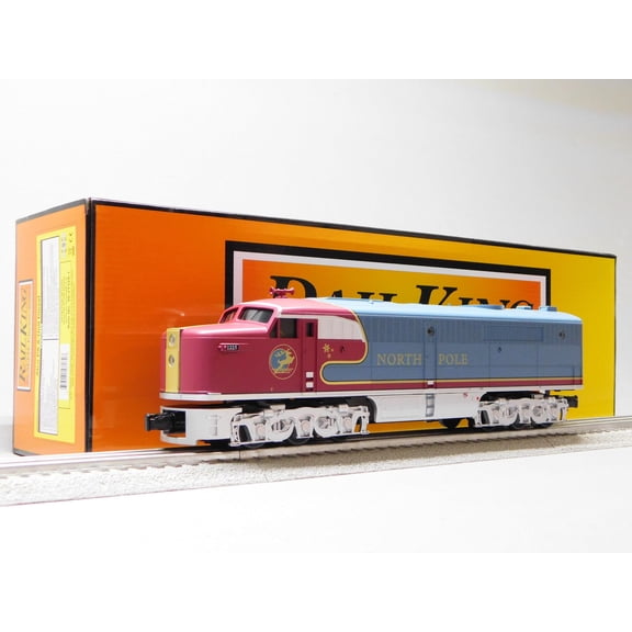 MTH RAILKING NORTH POLE ALCO PA A-UNIT DIESEL ENGINE O GAUGE 30-21328-1