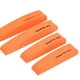 thumbnail image 4 of Sidaley Tira protectora de espuma EVA para puerta de coche, juego de protector contra arañazos para parachoques, barra adhesiva Herramientas de reparación de automóviles Naranja, 4 of 5