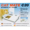 Cat Mate C20 Auto Feeder-White/Gray