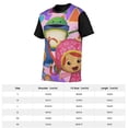 thumbnail image 2 of Team Umizoomi Tee Men's Short Sleeve Printed T-Shirt Casual Wear Round Neck Trendy Shirts Versatile Outfit Top S, 2 of 5