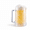1, variant on 16 Oz Double Walled Insulated Freezer Beer Mug Plastic Drinking Glass