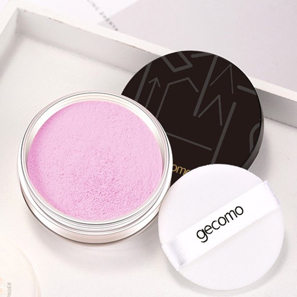 Gemeng-polvo fijador de maquillaje, duradero, resistente al agua, corrector de maquillaje a prueba de sudor, polvo de miel