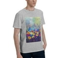 thumbnail image 2 of Bingfone Spring Flower Seasonal Men'S Loose Fit Short-Sleeve Pocket T-Shirt, 2 of 7