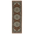 thumbnail image 5 of Woven Trends Aberdonian Area Rug 1144R Traditional Red Medallion Oriental 5' 3" X  7' 6" Rectangle, 5 of 5