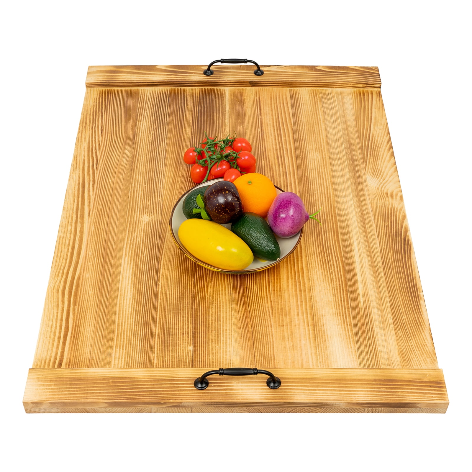 Wildnix Stove Top Cover for Kitchen Counter, Pine Wood Material with 30x22 Inches Large Size, Durable Burner and Sink Protector, Extra Workspace