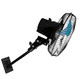 thumbnail image 4 of Ventilador 3 en 1 Oscilación 360° | Piso Pedestal y Pared | 5 Aspas de Aluminio | 3 Velocidades | Altura Ajustable | Potente y Silencioso | 55W de Alto Rendimiento, 4 of 11