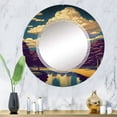 thumbnail image 5 of DESIGN ART Designart 'Vintage Poster of New York Central Park I' Printed City Wall Mirror 24in.x24in., 5 of 5