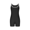 thumbnail image 4 of Kaemgyyd Jumpsuits for Women Athletic Workout One Piece Rompers Sleeveless Shorts Bodysuits Onesie Fashion Clothes Summer Gym Outfits, 4 of 7