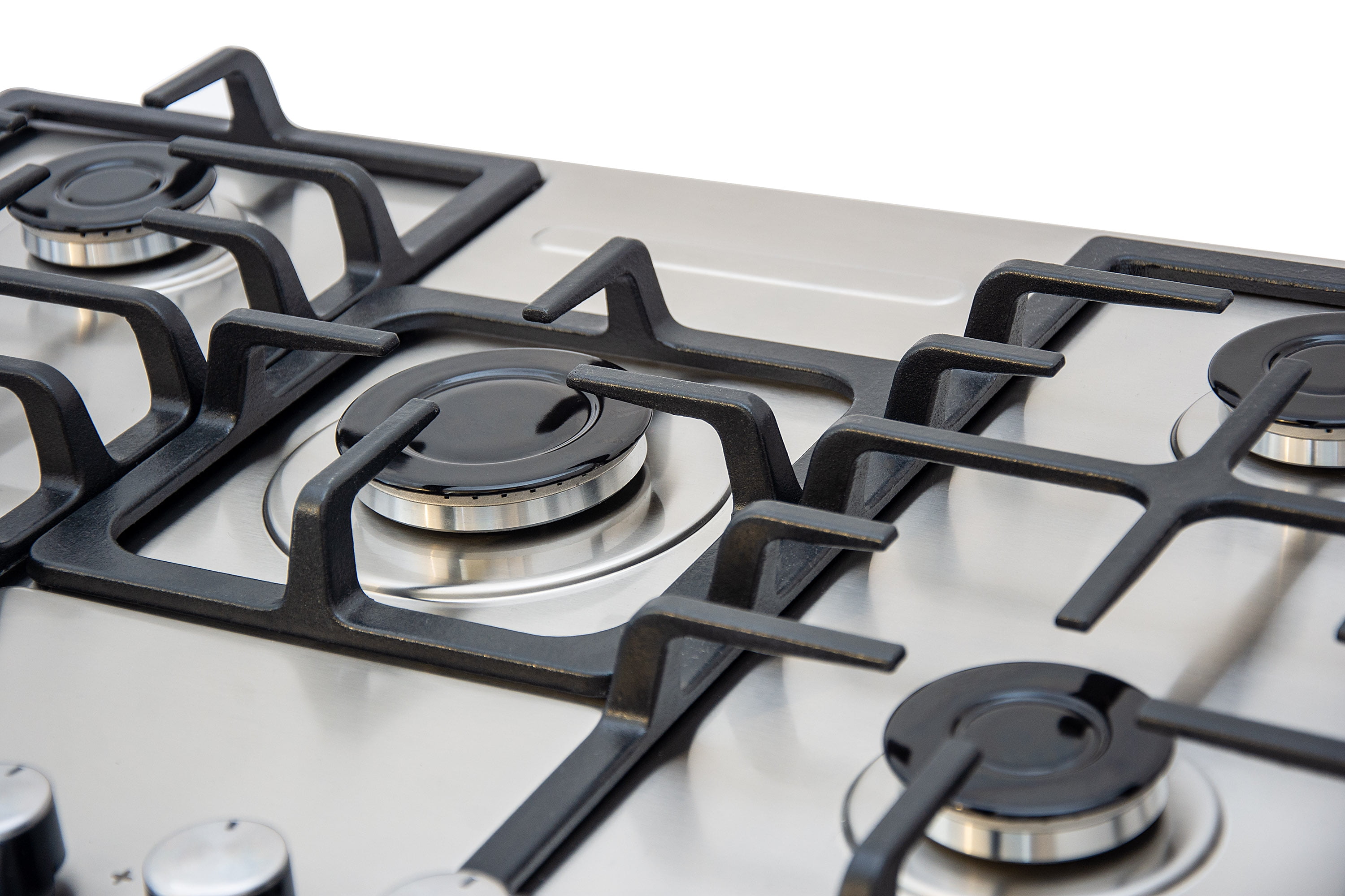 30" Stainless Steel Gas Cooktop - 5 Burners