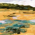 thumbnail image 2 of Borges, Victoria 12x12 White Modern Wood Framed Museum Art Print Titled - Marsh View I, 2 of 4