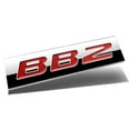 thumbnail image 2 of DNA Motoring EM-AS-BB2-RD METAL GRILL TRUNK EMBLEM DECAL LOGO SIGN TRIM BADGE POLISHED RED LETTERING BB2, 2 of 3