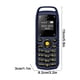 thumbnail image 3 of Herunwer Ultra-Compact Dual-SIM Cell Phone with Physical Keyboard and Ear Hook, 3 of 6