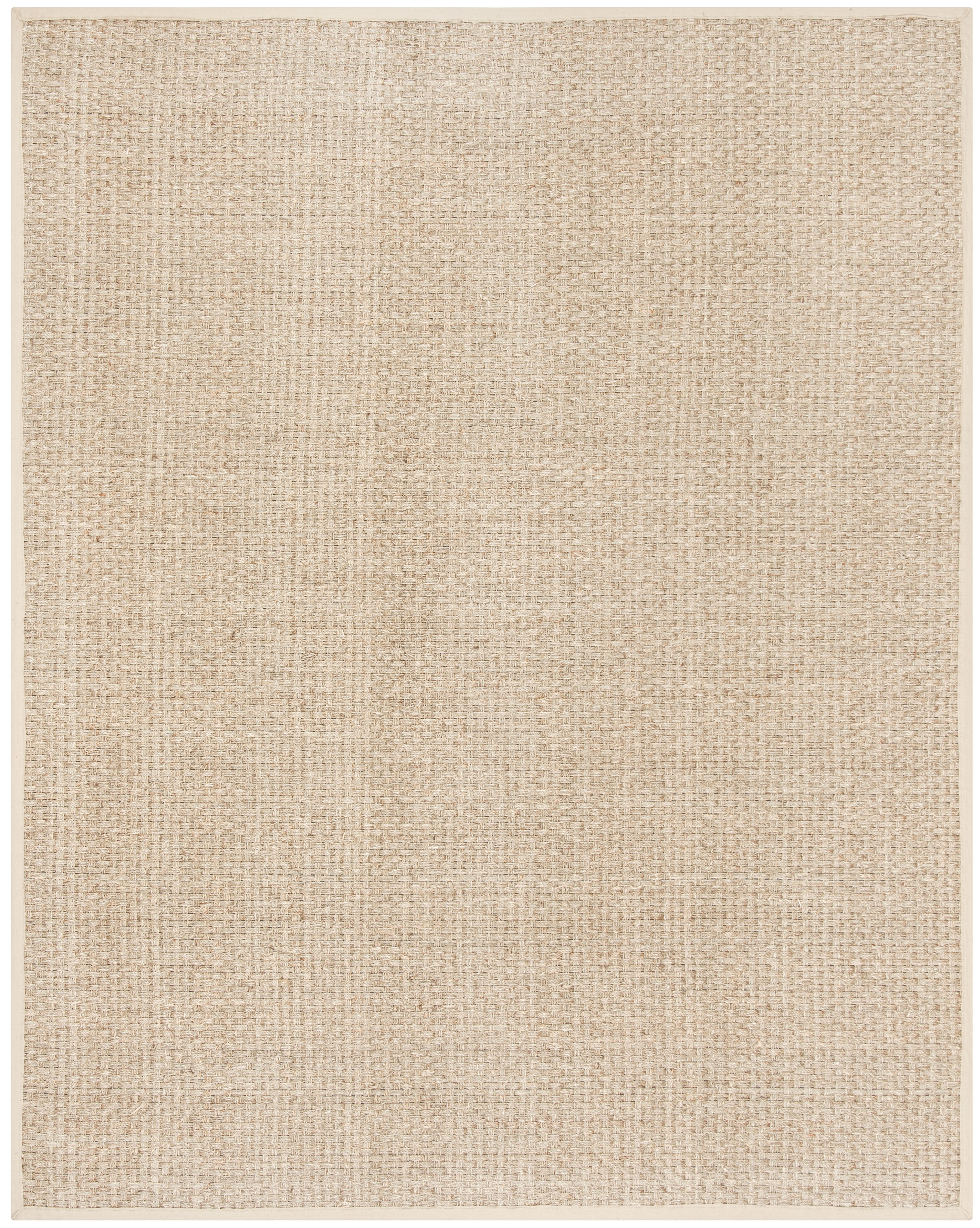 Safavieh Natural Fiber Rug Collection Transitional Summer Power Loomed, Beige Bordered Area Rugs, 9' x 12'