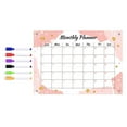 thumbnail image 2 of YAOMOBB Acrylic Board Re writable Transparent Acrylic Weekly Planner Magnetic Stickers for Smooth Organization, 2 of 7
