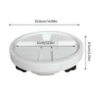 thumbnail image 2 of Soucoupe pour Plantes avec Roulettes pour Intérieur Extérieur Support de Jardinière Chariot, 2 of 7