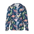 thumbnail image 2 of Lsque Dinosaur UPF 50+ Lightweight Sun Protection Men's Women's Long Sleeve Shirt, Hoodie Performance -XX-Large, 2 of 9