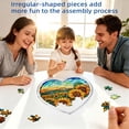 thumbnail image 4 of Tong DIY Acrylic Puzzle Window – Sunflower Theme – Create A Dreamy Light And Shadow For Your Home (20cm/7.4inch), 4 of 6