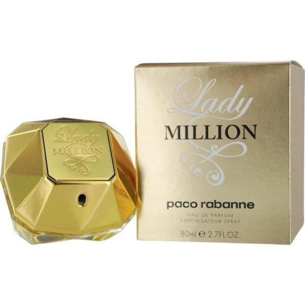 (Lot de 3) Lady Million par Paco Rabanne Vaporisateur Eau de Parfum 2.7 oz
