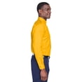 thumbnail image 4 of Harriton Men's Easy Blendâ„¢ Long-Sleeve Twill&nbsp;Shirt with&nbsp;Stain-Release - M500, 4 of 4