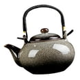 thumbnail image 5 of kowaku Ceramic Teapot Ceramic Kettle 750ml Home for Boiling Hot Water Tea Maker for Camping Tea House Kitchen Tea Lovers Gift Hiking grey, 5 of 9