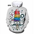 thumbnail image 3 of Sudadera con capucha con estampado 3D de helado divertido para hombres y mujeres, sudaderas casuales de talla grande, sudaderas con capucha, jerséis para hombre, ropa de calle, 3 of 5