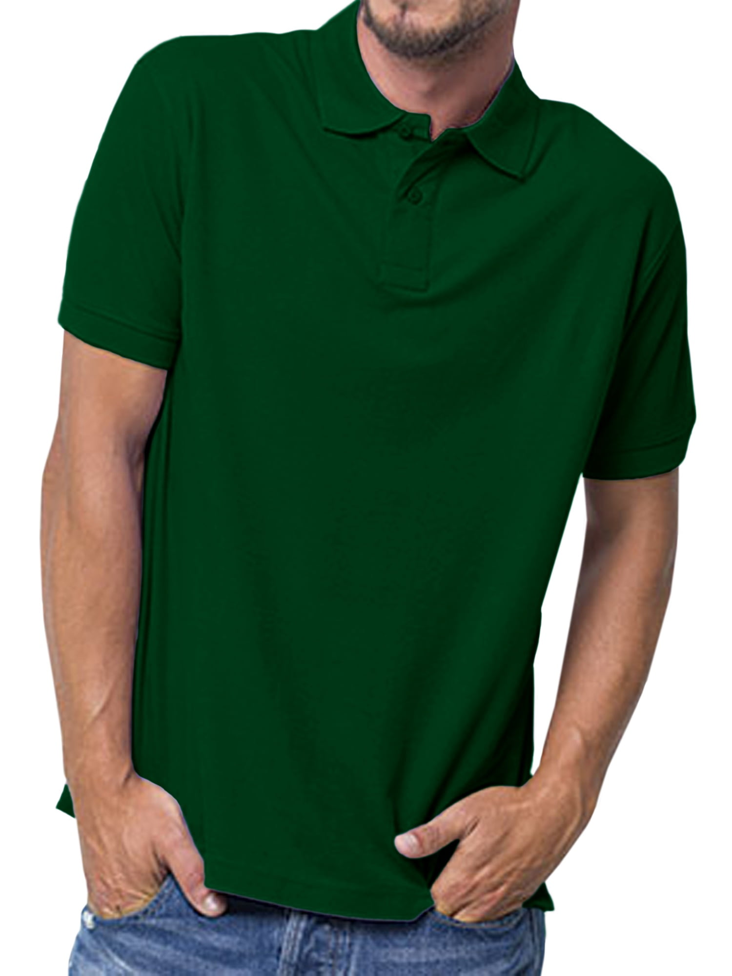 Basico (Bottle Green) Polo Collared 