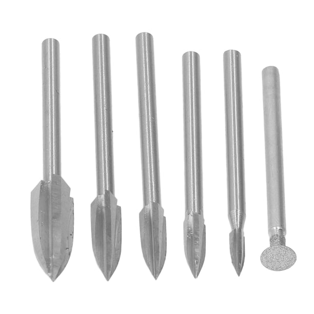 Broca para tallar carpintería, broca para tallar carpintería con kit de brocas para tallar, kit de brocas para grabado, compacto y ligero