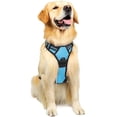 thumbnail image 1 of rabbitgoo No-Pull Pet Harness with 2 Leash Clips  Adjustable Soft Padded  Reflective No-Choke Pet Oxford Vest with Easy Control Handle for Large Dogs  Pink  L, 1 of 9