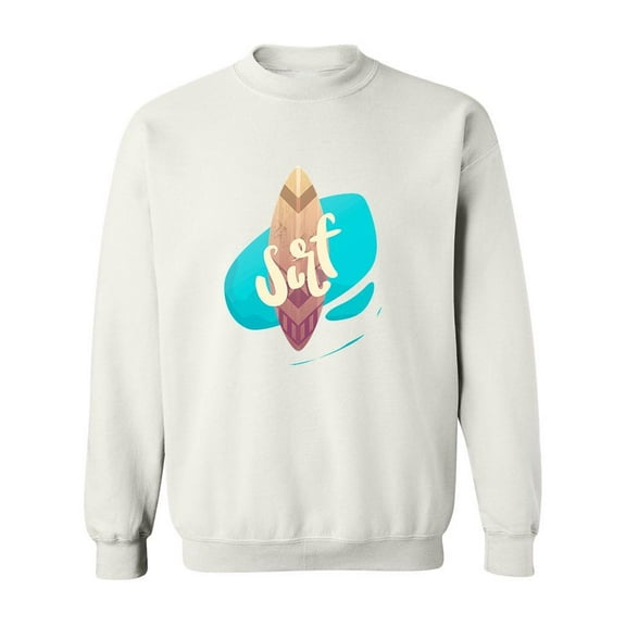 Surf Boad Design Sweatshirt Men -Image by Shutterstock, Male x-Large