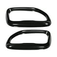 thumbnail image 2 of Cubierta de tubo de escape trasero de 2 piezas, repuesto de acero inoxidable negro brillante para X3 M40i 2018-2021, 2 of 5