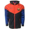 thumbnail image 2 of FC Barcelona Waterproof Lightweight Rain Jacket for Adults, Officail Barcelona Training Jacket, Rain Coat (XL), 2 of 4