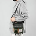 thumbnail image 2 of Bolso de hombre, bolso bandolera, bolso de hombre, mochila deportiva de lona, maletín de tela Oxford, bolso pequeño de tela de nailon, 2 of 6